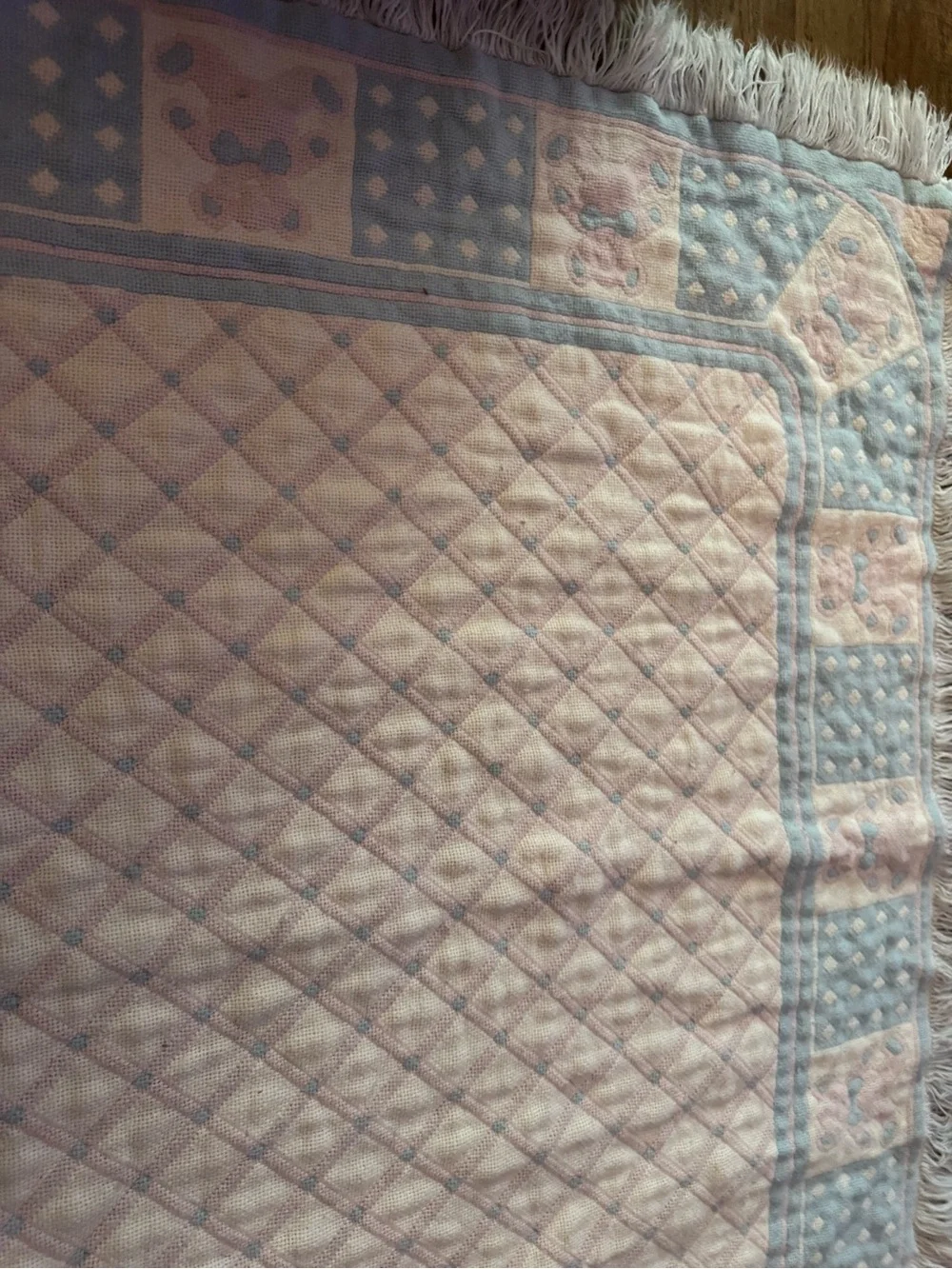 Vintage Baby Blanket
